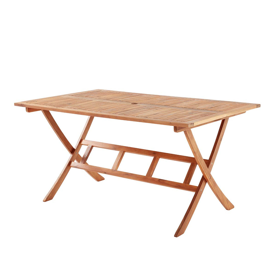 HANOÏ - Gartentisch aus massivem Akazienholz FSC für 6 Sitzplätze 