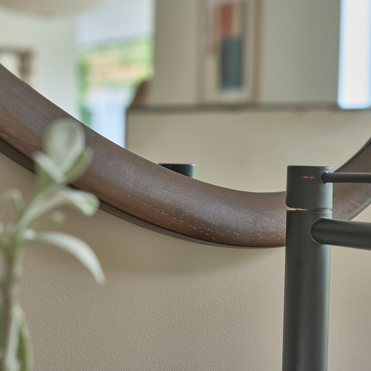 VINTAGE - Spiegel aus massivem Mindi 75 cm