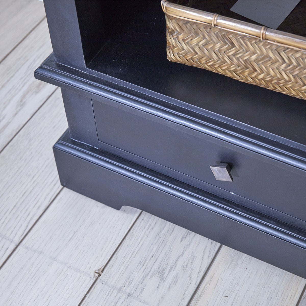 LONDRES - Kommode aus Mahagoni und massivem Teakholz 95 cm