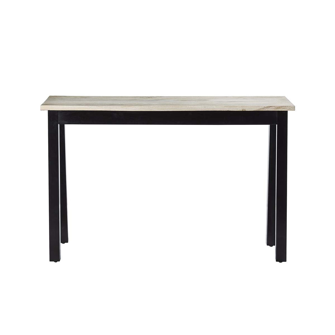 LONDRES - Konsole aus Mahagoni und massivem Teakholz 120 cm