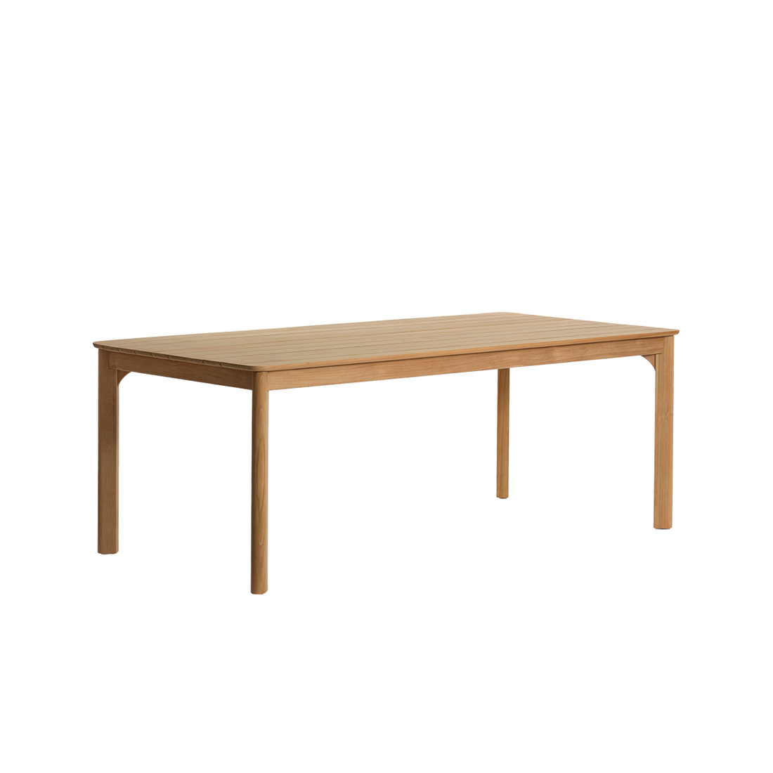 PIANA - Gartentisch aus massivem Teakholz für 8 Personen
