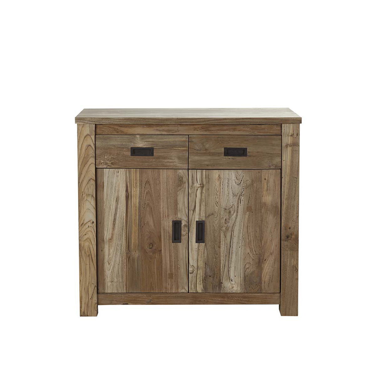 CARGO - Buffet aus massivem recyceltem Teakholz 100 cm