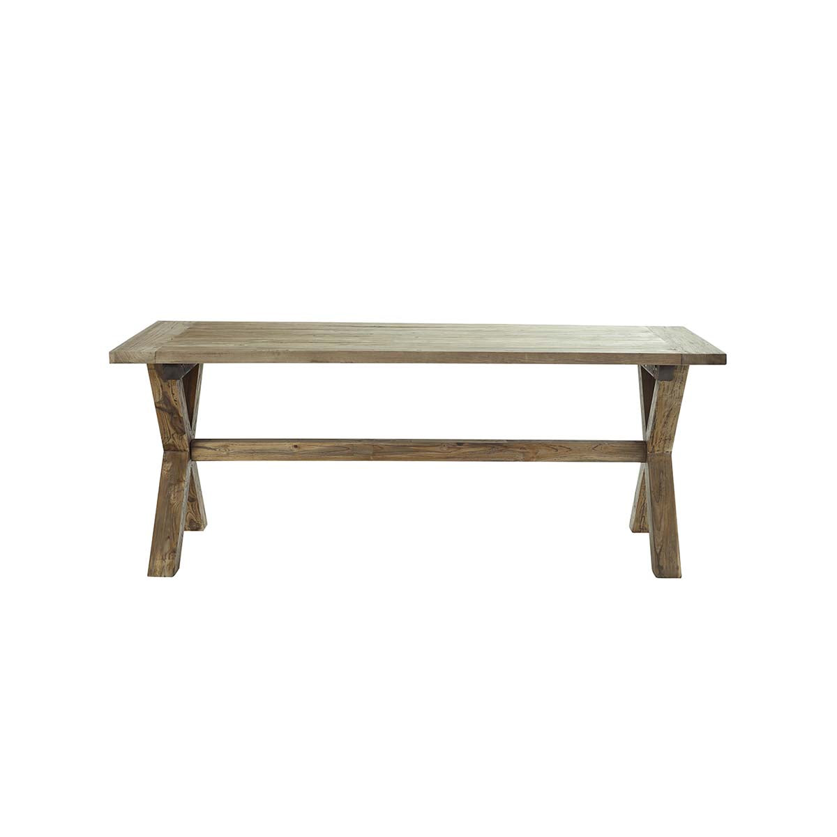 CARGO - Tisch aus massivem, recyceltem Teakholz 8 pers.