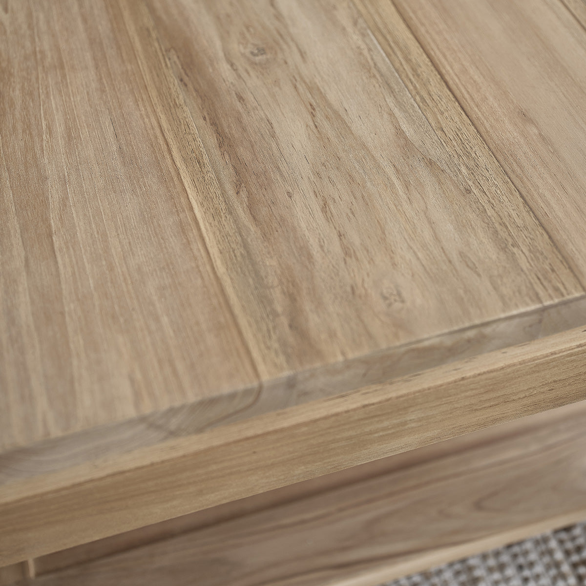 BOSTON - Couchtisch aus massivem Teakholz 80 cm 