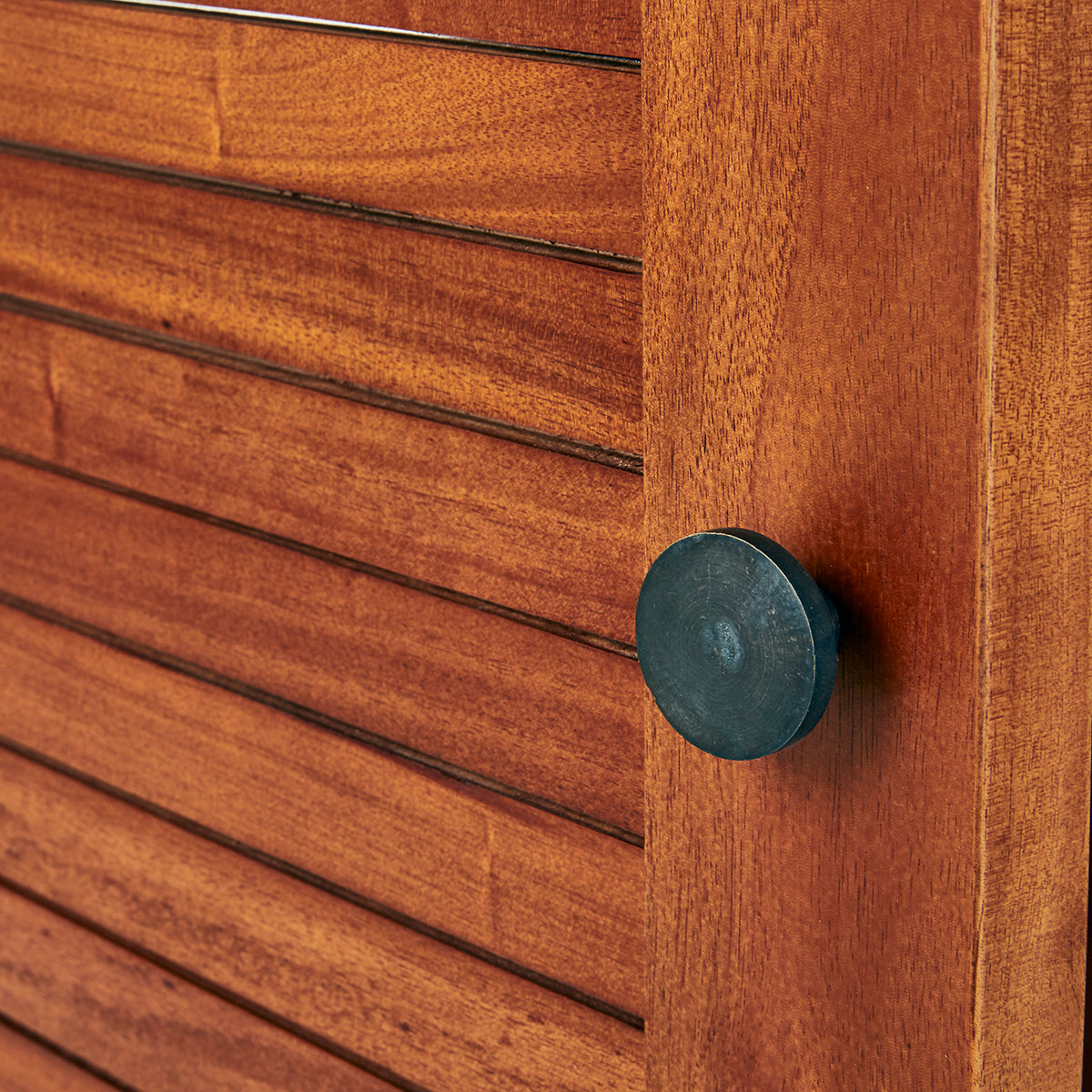 NEWPORT - Meuble sous vasque en acajou massif 97 cm