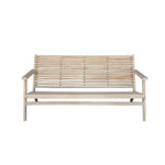 Sitzbank aus massivem Teakholz 160 cm 