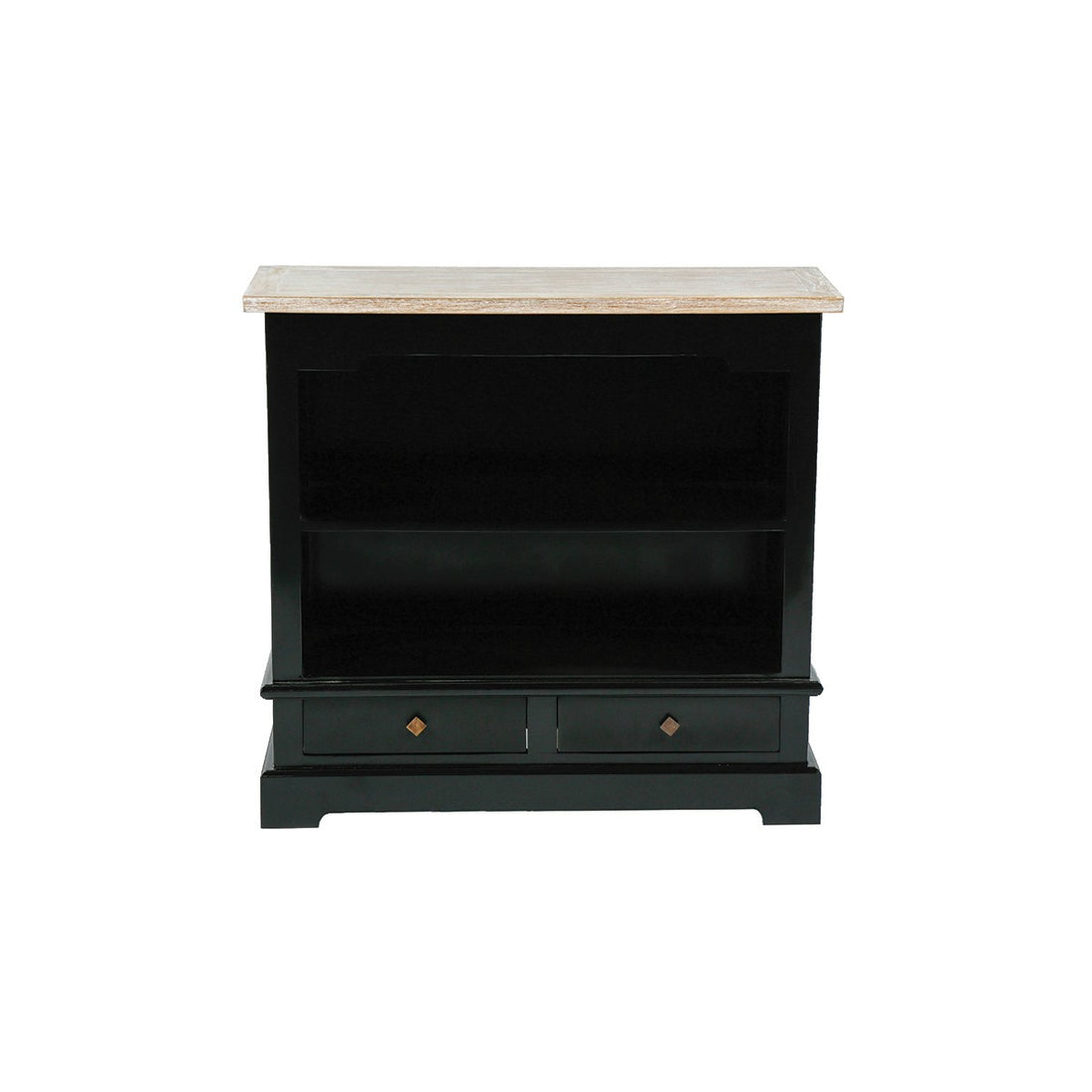 LONDRES - Kommode aus Mahagoni und massivem Teakholz 95 cm