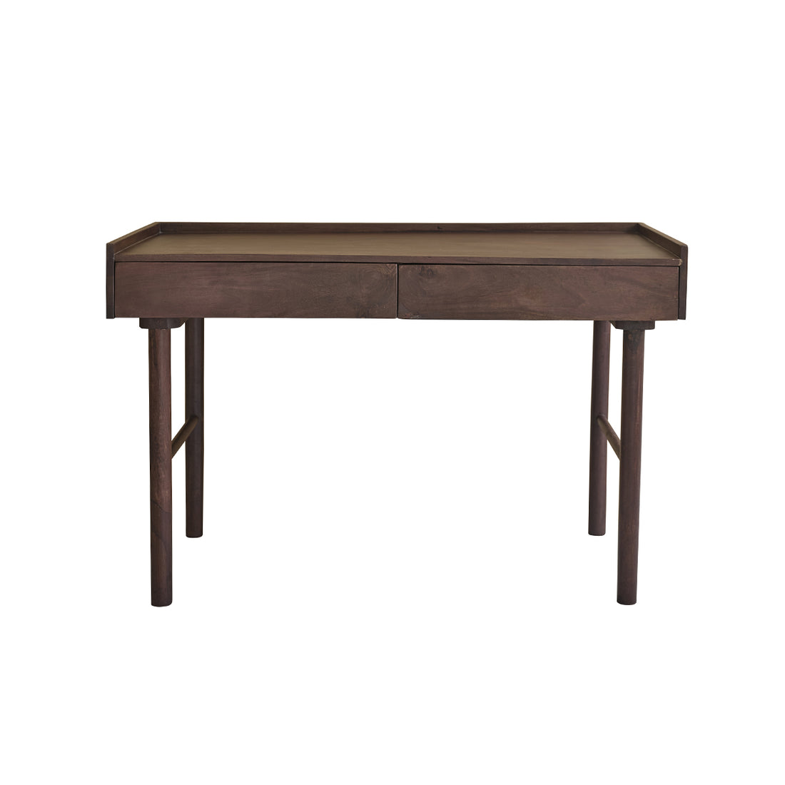 CAMERON - Schreibtisch aus massivem Mangoholz 125 cm