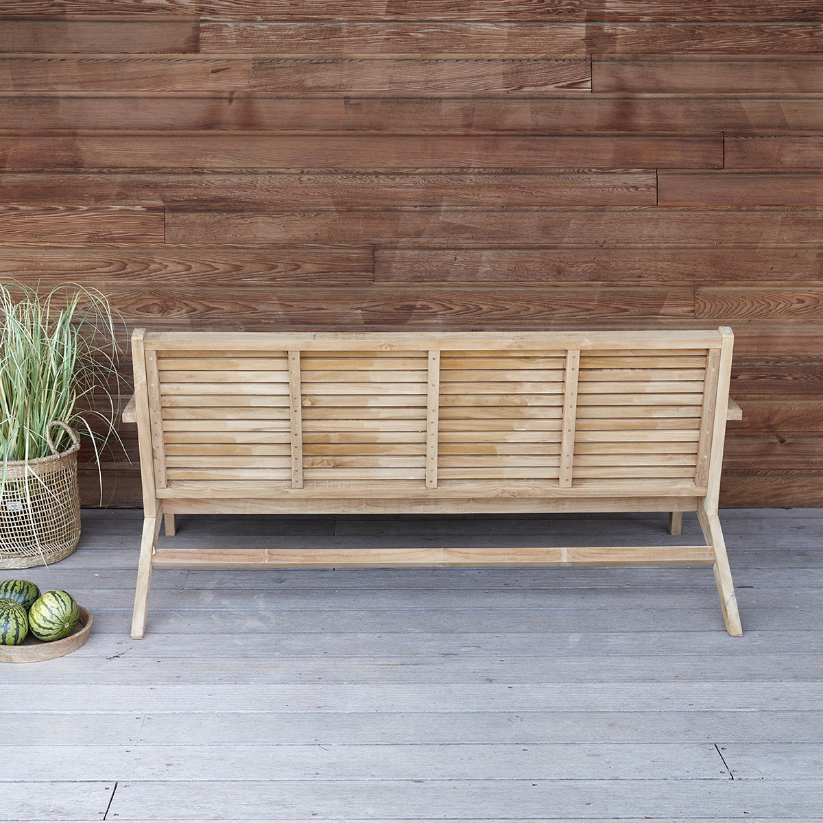 MALTE - Banc en teck massif 160 cm