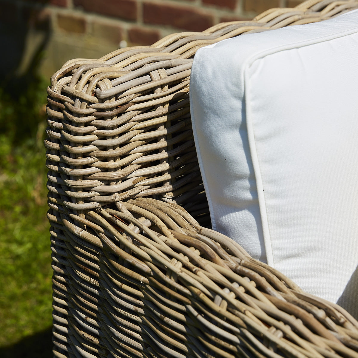 MUSA - Canapé de jardin en kubu naturel