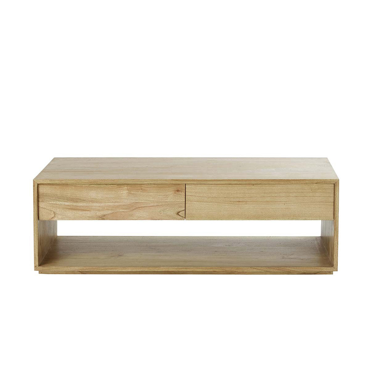 TILO - Table basse en mindi massif 140 cm
