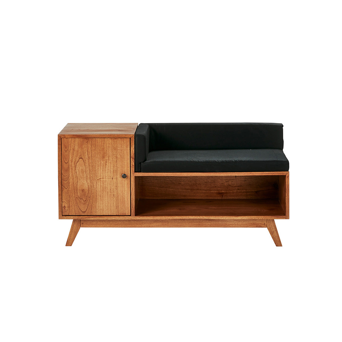 CELESTE - Eingangsbank aus Mindi-Holz 120 cm