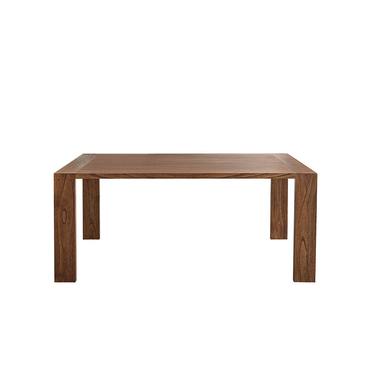 MILO - Tisch aus Mindi in Walnuss-Finish 8 pers.