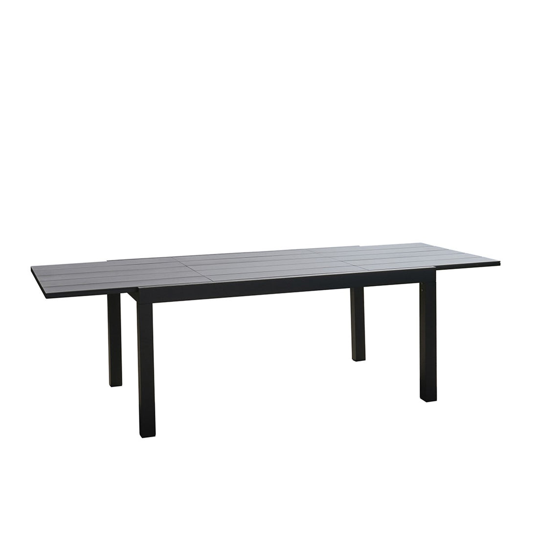 HPLSTAR - Ausziehbarer Gartentisch aus Aluminium 6/10 Sitzplätze