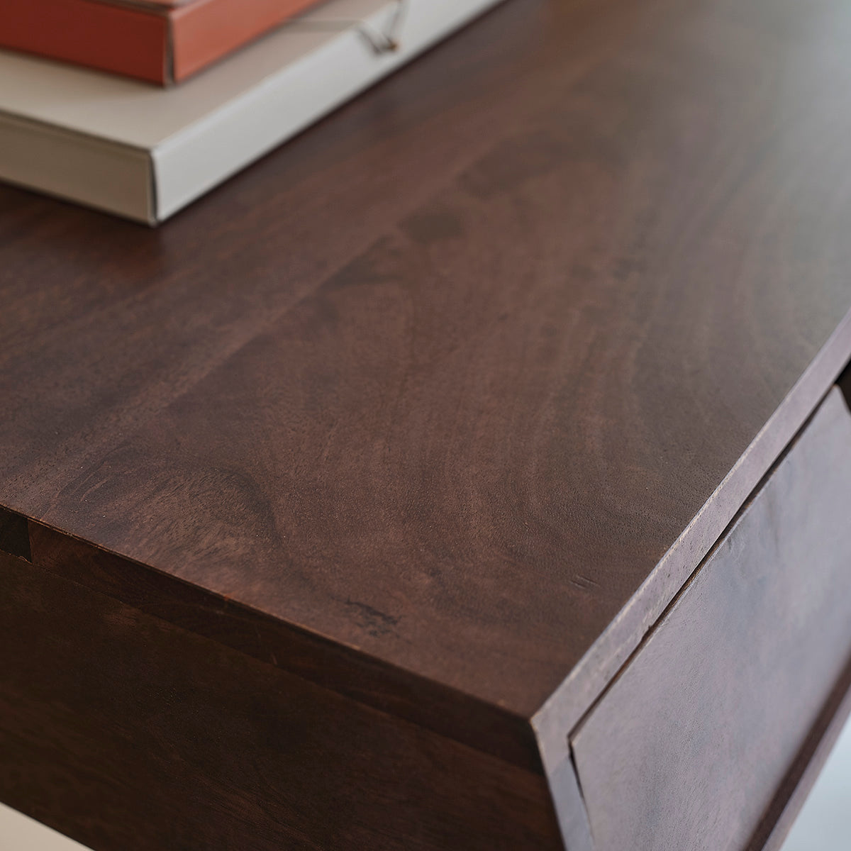 CAMERON - Schreibtisch aus massivem Mangoholz 140 cm