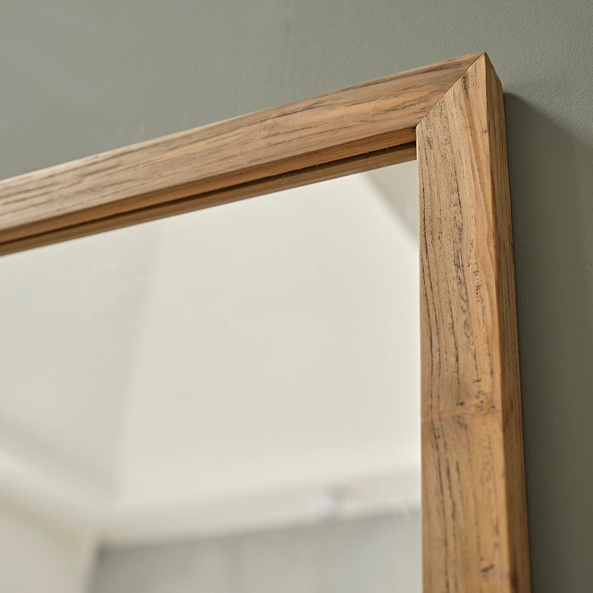 AUSTIN - Miroir en teck massif recyclé rectangulaire 160x80 cm