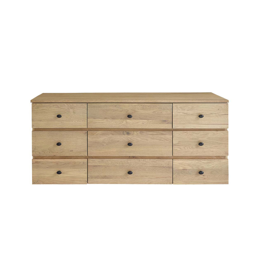 ERNEST - Hängender Waschtischunterschrank aus Eiche 140 cm
