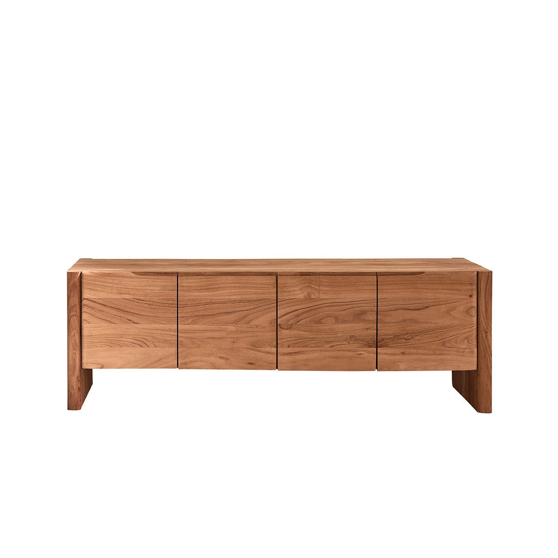 CALI - TV-Möbel aus massivem Akazienholz, 150 cm