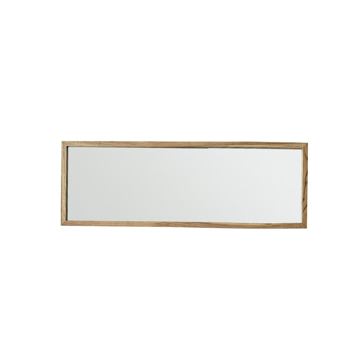 EDEN ROCK - Miroir en acacia massif rectangulaire 130x45 cm