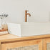 Betonwaschbecken beige 100 x 39 cm
