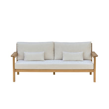 Gartensofa aus massivem Teakholz