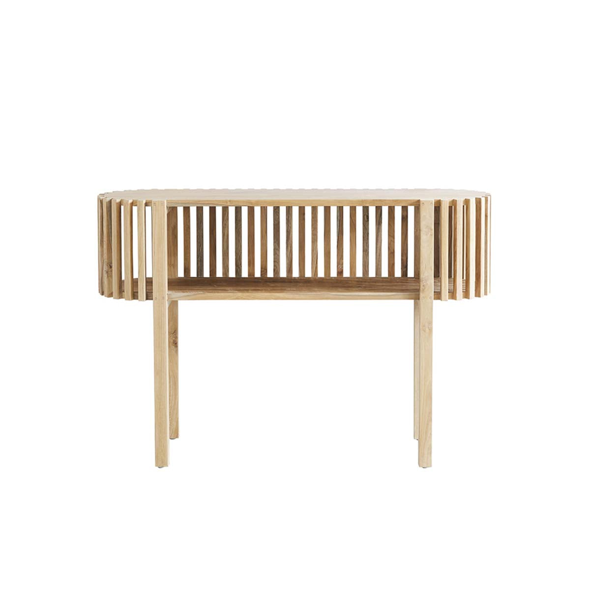 VICTORIA - Konsole aus massivem Teakholz 120 cm 