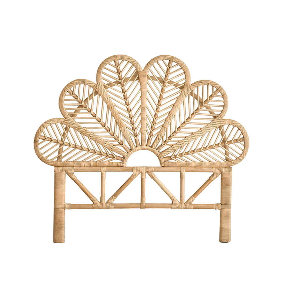 COLETTE - Kopfteil aus Rattan 90 cm