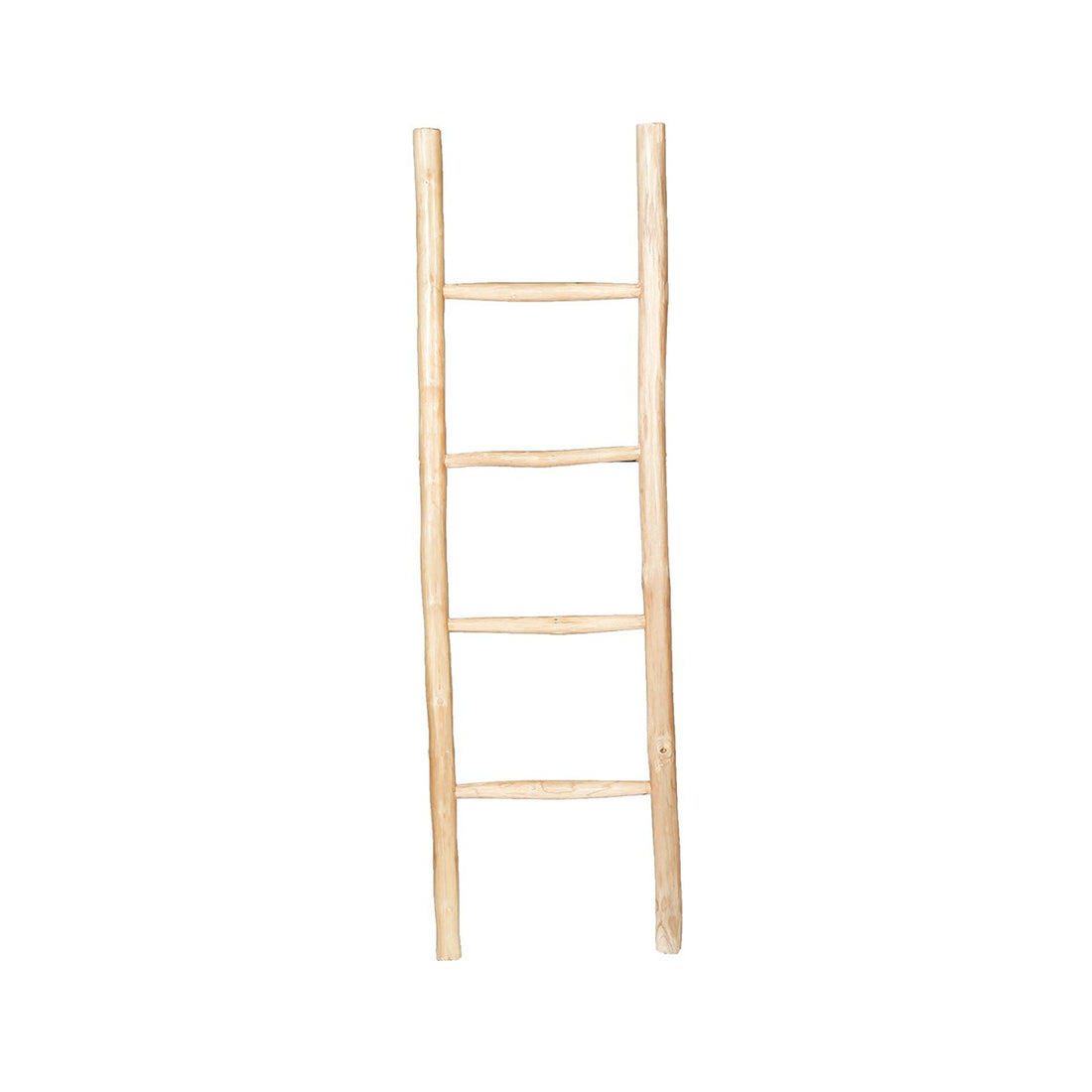 CLARA - Handtuchhalter-Leiter aus Teakholz 150 cm