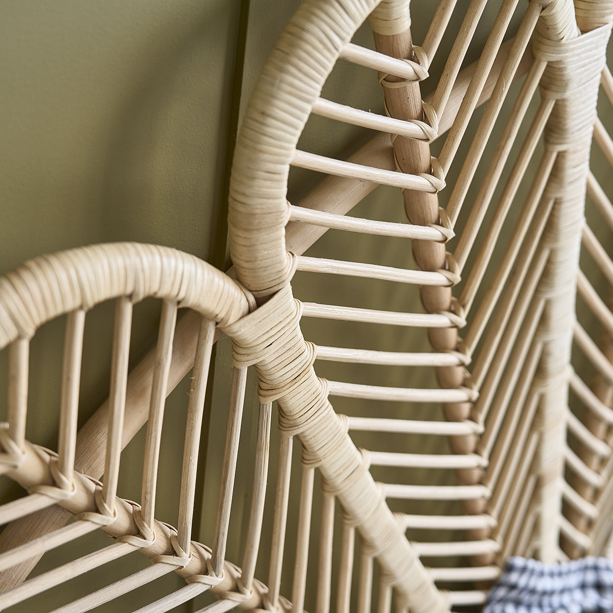 COLETTE - Kopfteil aus Rattan 180 cm