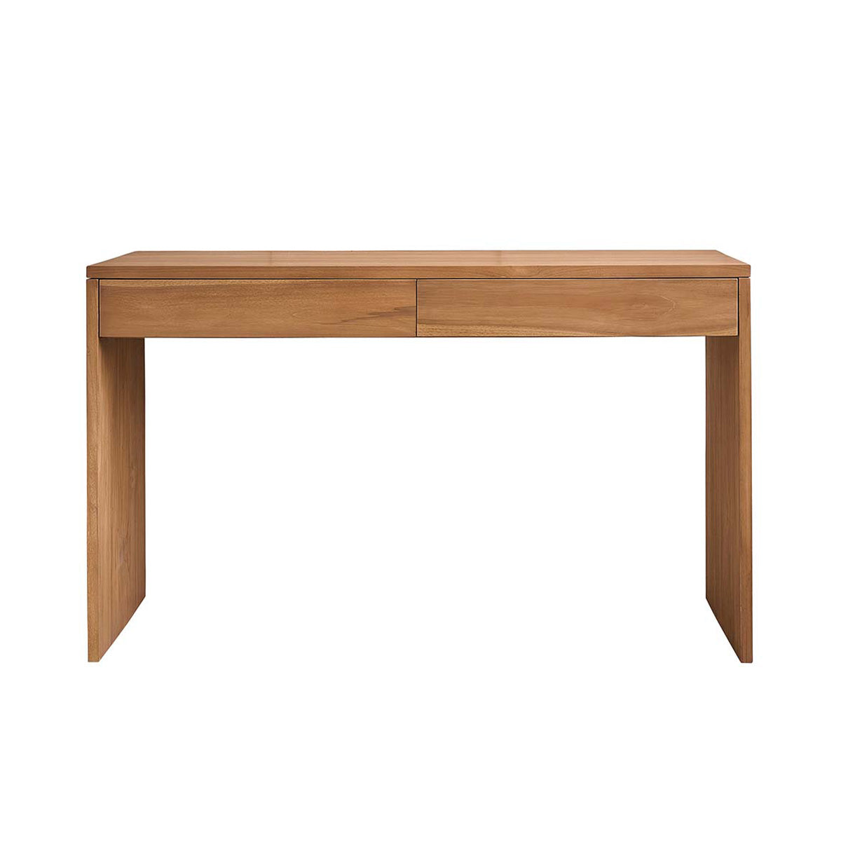 TRISTAN - Schreibtisch aus massivem Teakholz 130 cm
