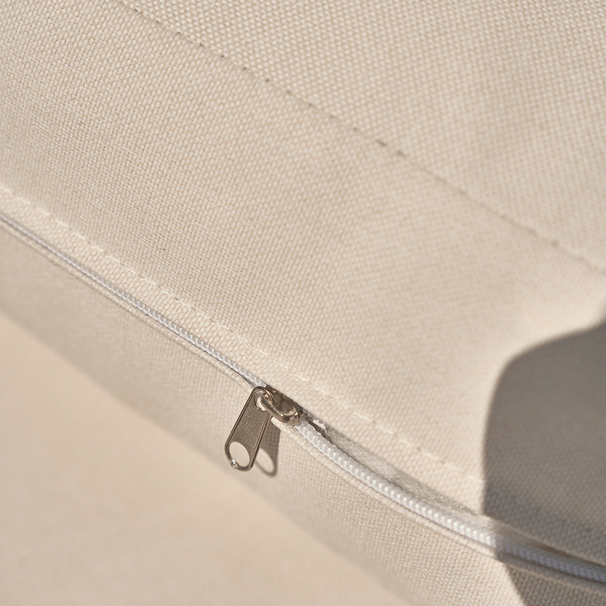 CALIZA - Salon de jardin bas en aluminium taupe 5 pers.