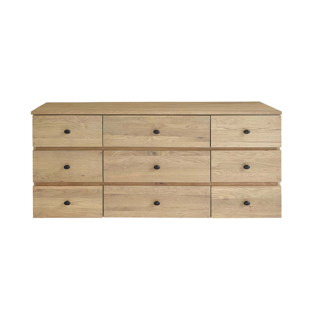 ERNEST - Waschtischunterschrank aus massiver Eiche, hängend 140 cm