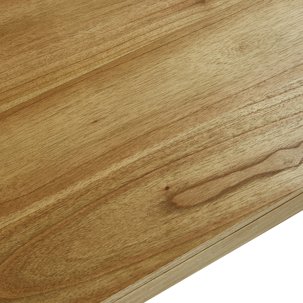 TILO - Table basse en mindi massif 140 cm