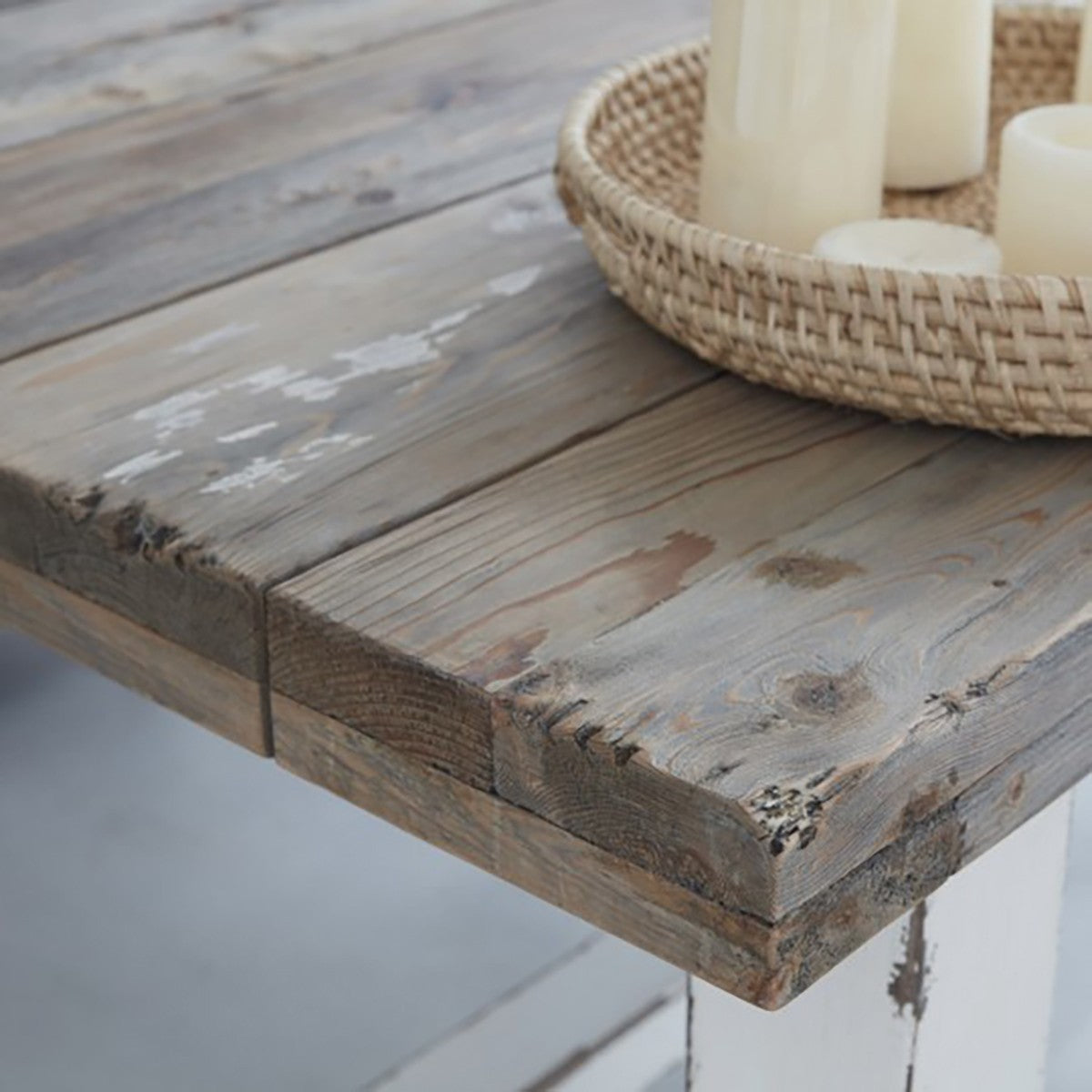 ATLANTIC - Table en bois recyclé massif  8 pers.