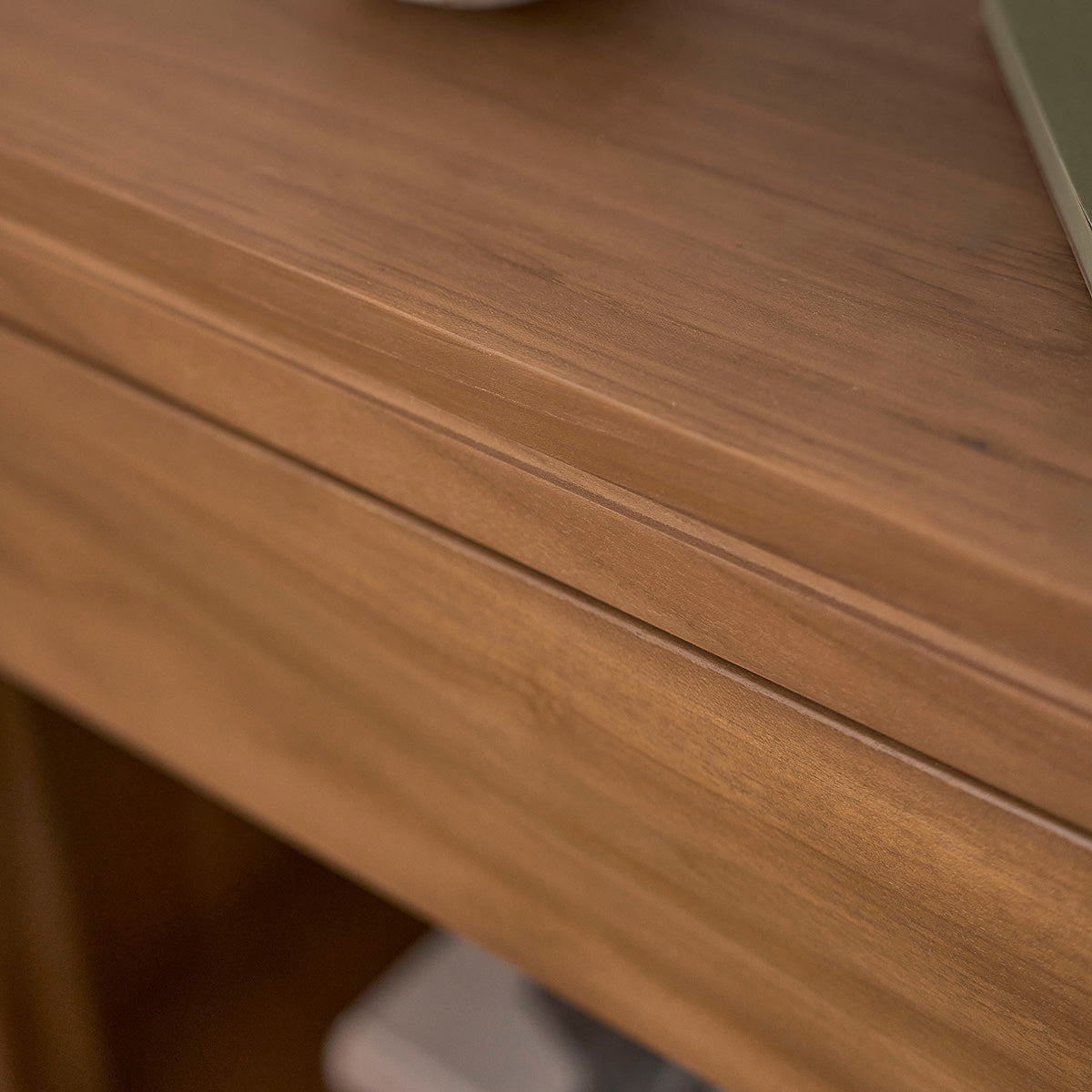 TRISTAN - Table de chevet en teck massif 50 cm