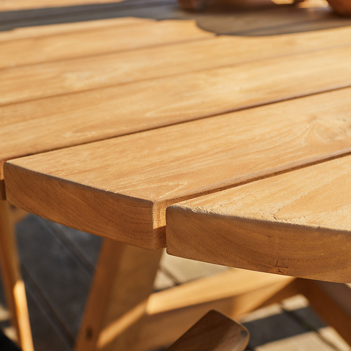 ESTHER - Gartenlounge aus Teakholz 4 Personen 