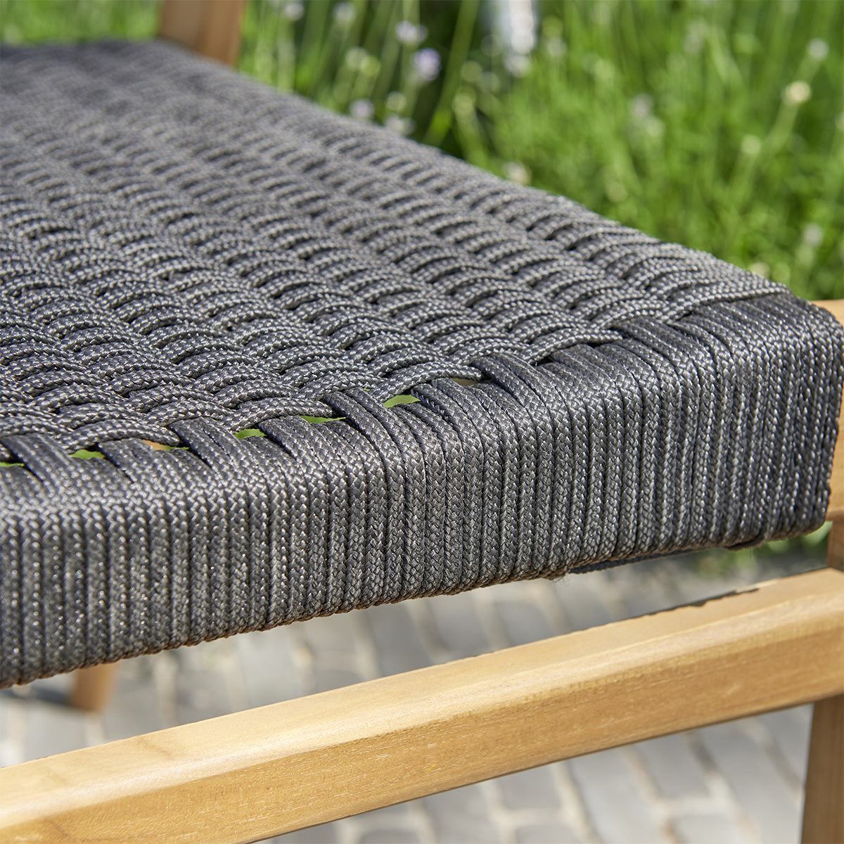 ESTHER - Gartenlounge aus Teakholz 4 Personen 