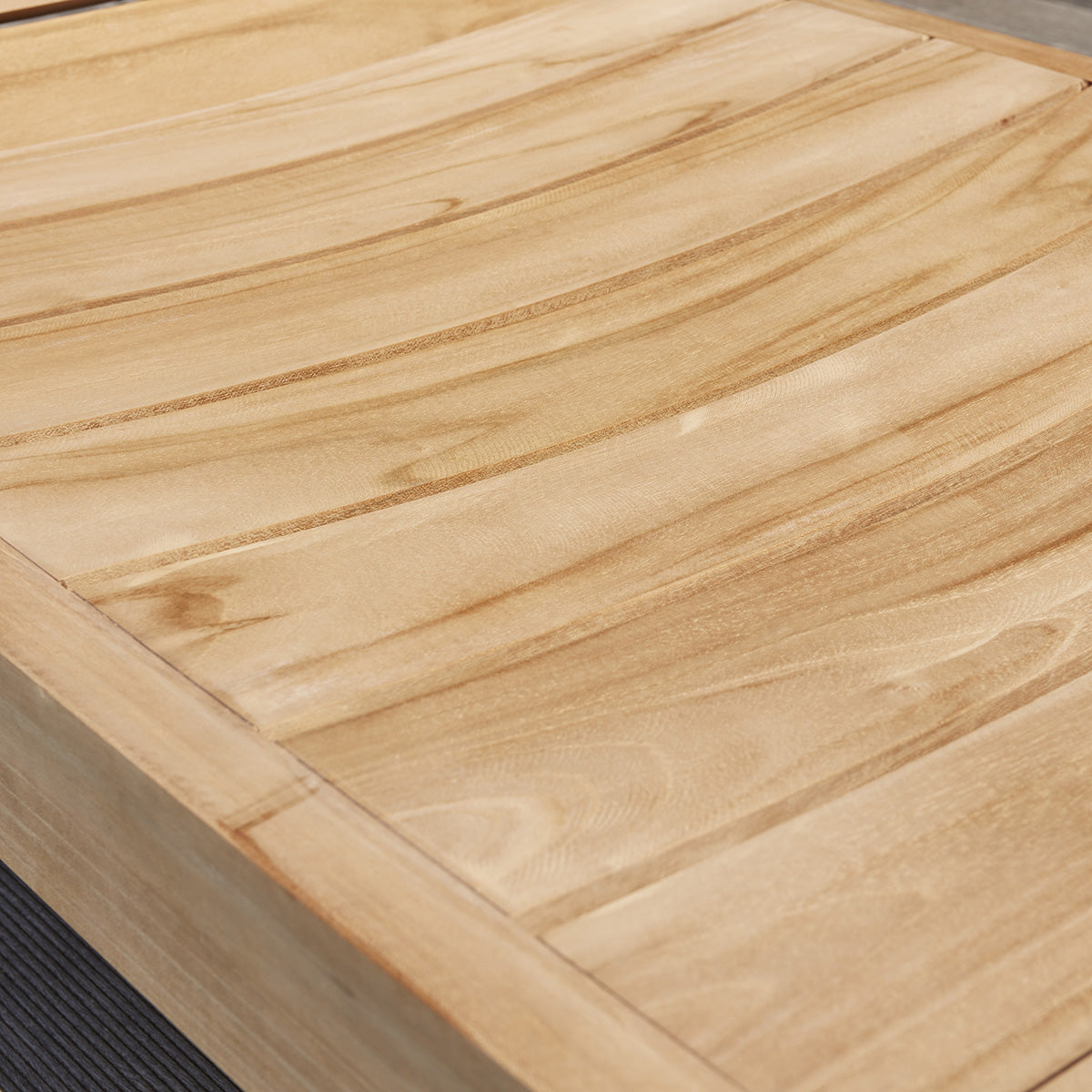 JAYA - Sonnenliege aus massivem Teakholz