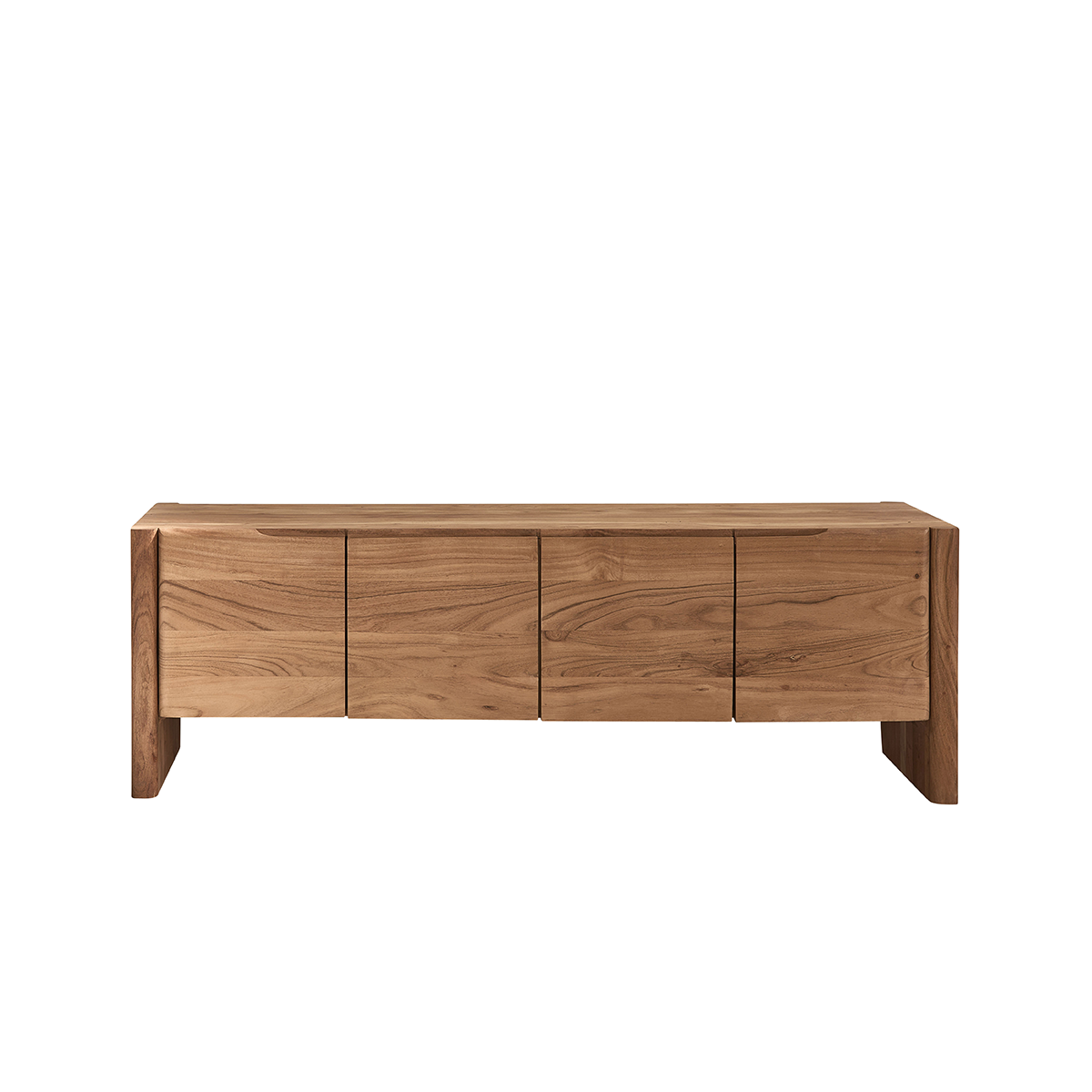CALI - TV-Möbel aus massivem Akazienholz, 150 cm