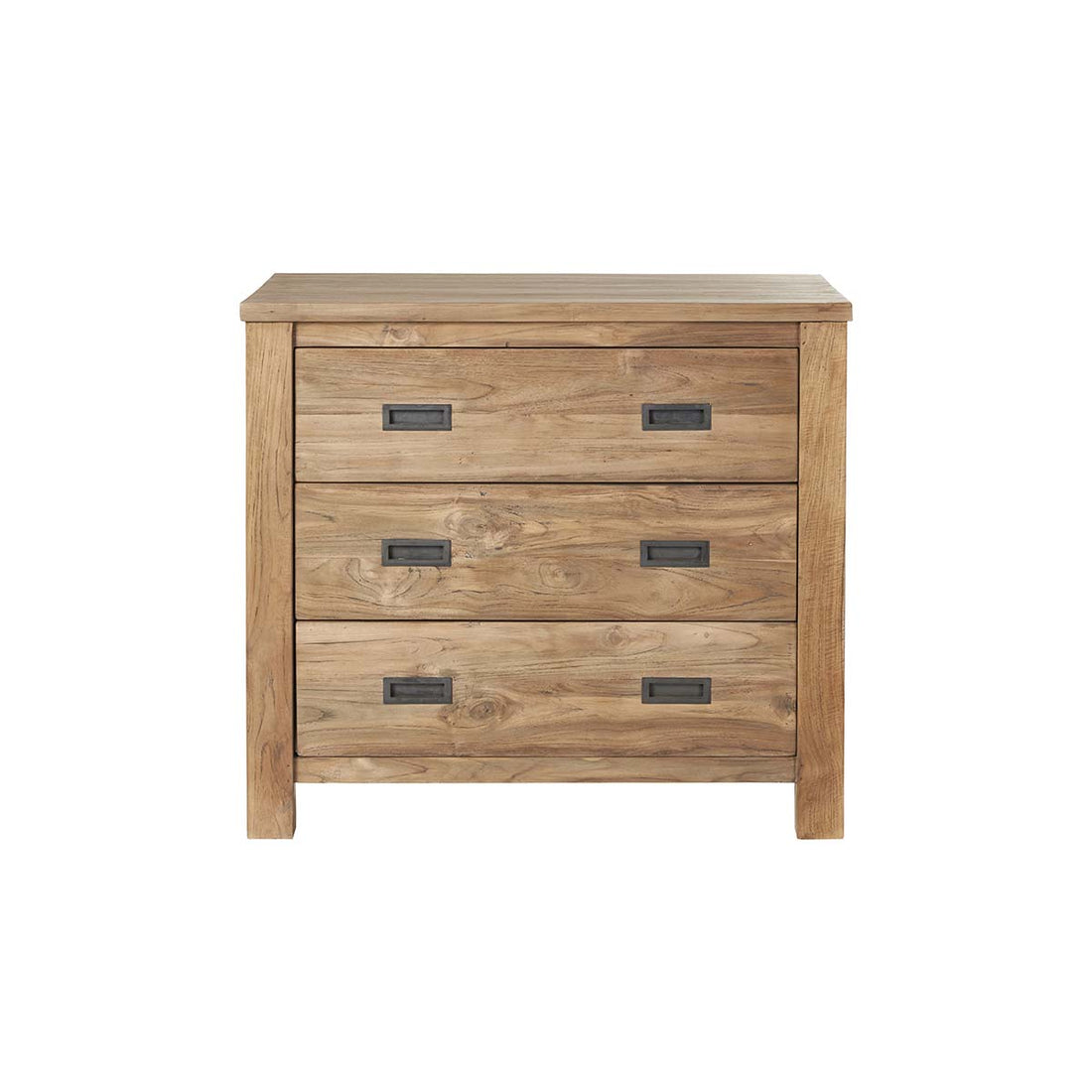CARGO - Kommode aus massivem, recyceltem Teakholz 90 cm