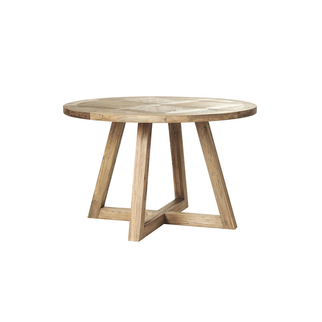 CARGO - Tisch aus recyceltem Teakholz, massiv FSC, 4 Pers. 