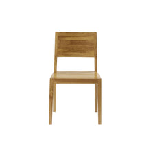 Stuhl aus massivem Teakholz