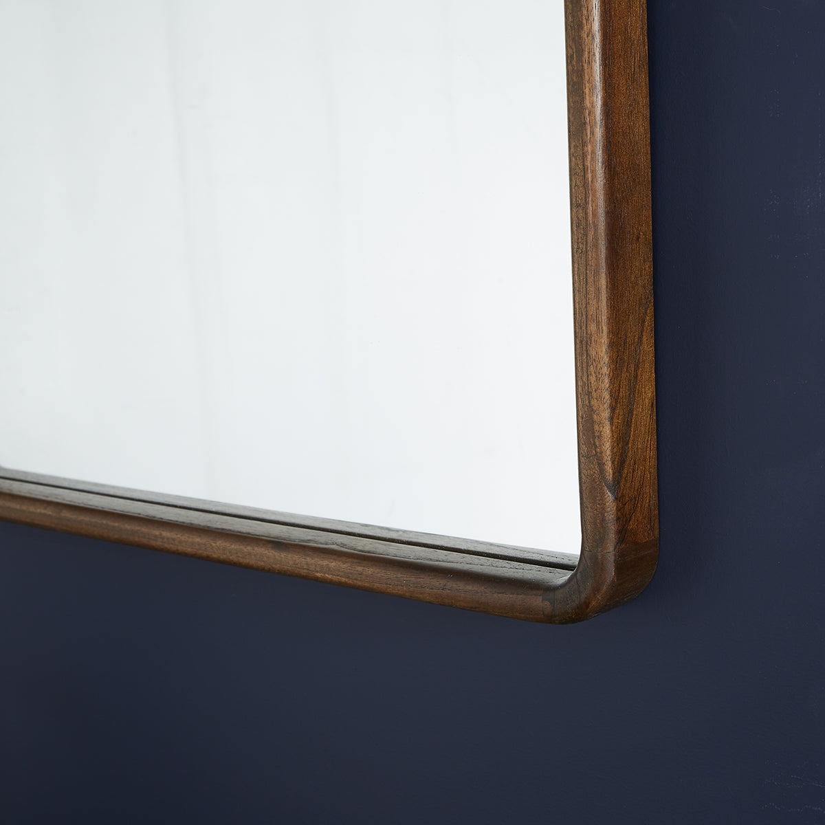 VINTAGE - Spiegel aus massivem Mindi rechteckig 80x60 cm