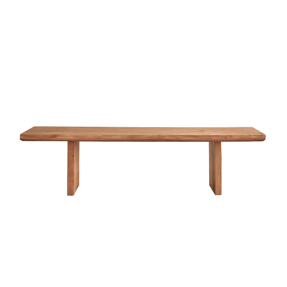 Bank aus massivem Akazienholz, 175 cm