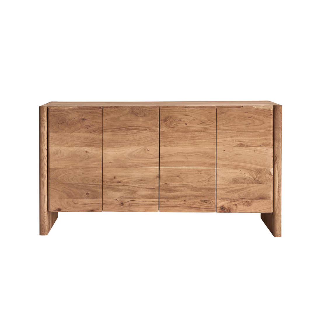 Sideboard aus massivem Akazienholz, 150 cm