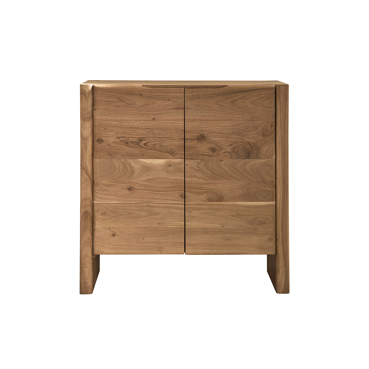 CALI - Sideboard aus massiver Akazie, 80 cm