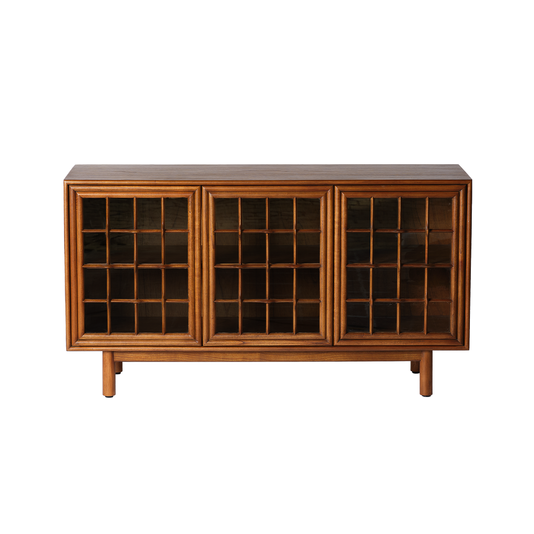 Sideboard aus Mindi-Holz, 155 cm 