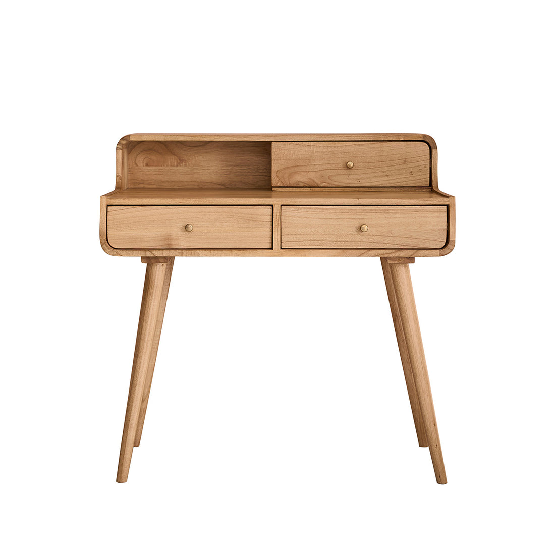 FIFTIES - Schreibtisch aus massivem Mindi 90 cm