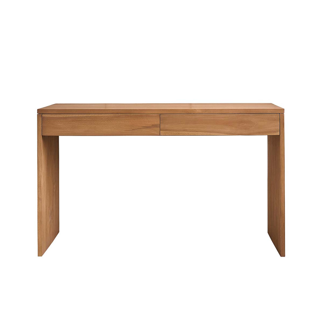 TRISTAN - Schreibtisch aus massivem Teakholz 130 cm