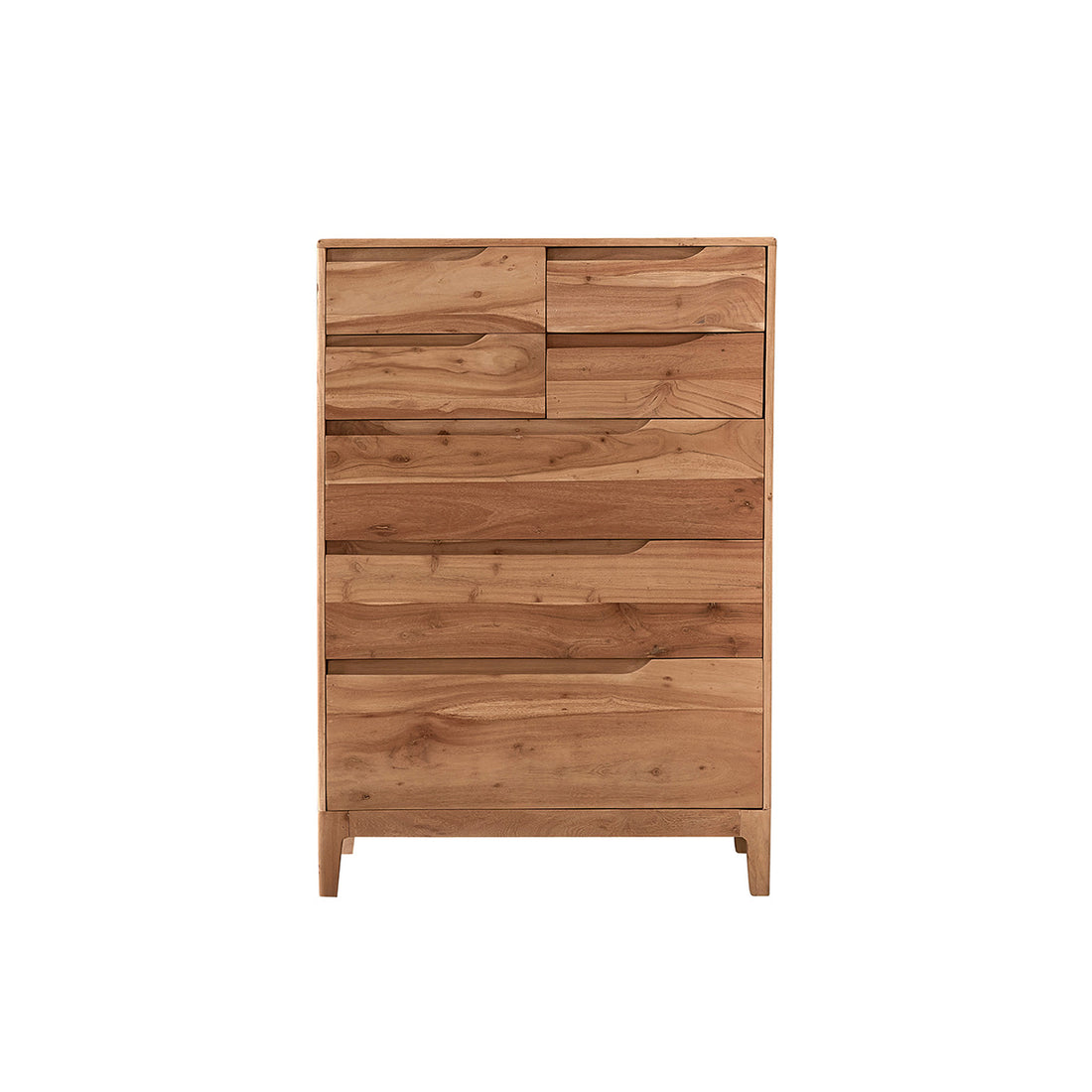 SAMSO - Kommode aus massiver Akazie, 80 cm